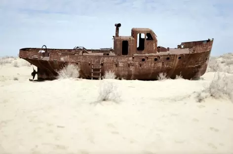 Cimetière de bateaux - Moynaq