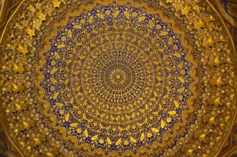 Plafond du Gour Emir, Samarcande