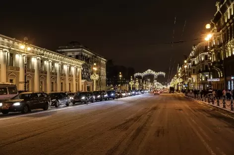 Saint-Petersbourg, perspective Nevski