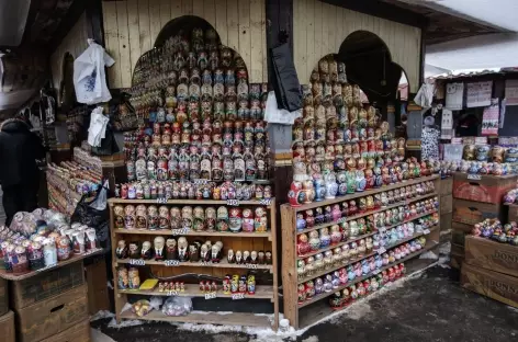 Moscou, marché aux puces d'Izmailovsky