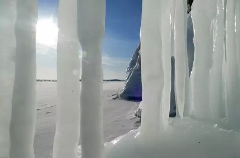 Glaces du Baïkal
