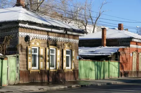 Maison traditionnelle à Irkutsk - Baïkal