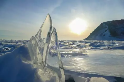 Glaces du Baïkal