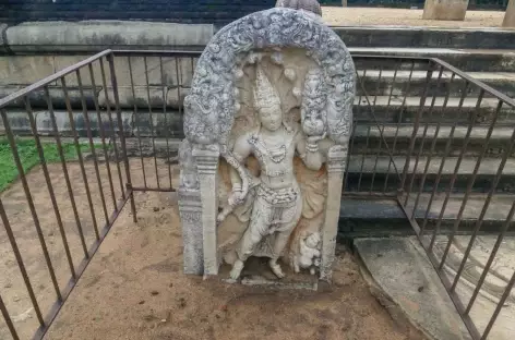 Dalle du soldat de pierre - Anuradhapura
