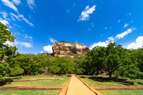Rocher du lion à Sigiriya - Sri Lanka - 