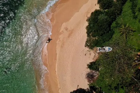 Côte sud à Ahangama - Sri Lanka - 