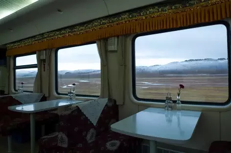 Grands paysages depuis le Train du ciel, Tibet