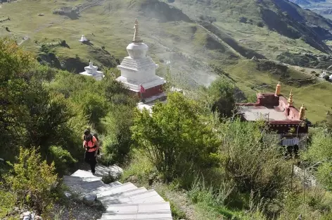 Montée paisible à Drak Yerpa - Tibet