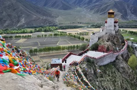 Monastère forteresse de Yumbulakhang - Tibet
