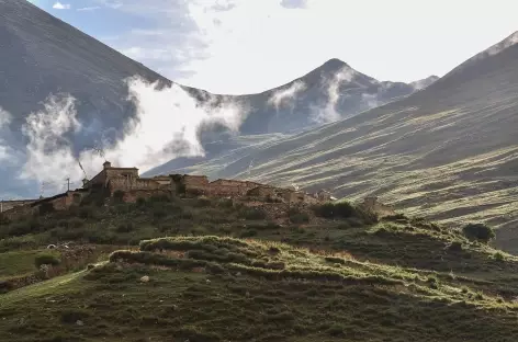 Lumière matinale - Tibet