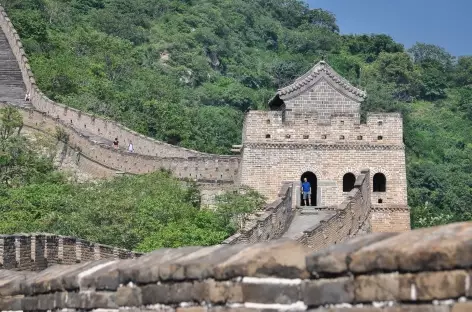 L'une des tours de guêt jalonnant la Grande Muraille de Chine