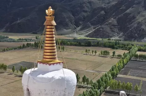 Chorten à Yumbulakhang - Tibet