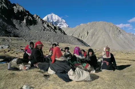 Randonnée pour Darchen (4690 m), Shiu Gompa (4550 m)