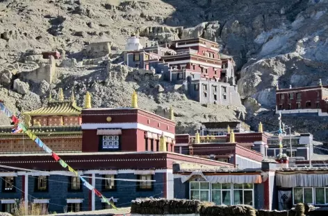 Village monastique de Sakya, Tibet