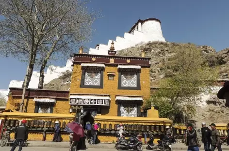 L'envers du Potala, Lhassa, Tibet
