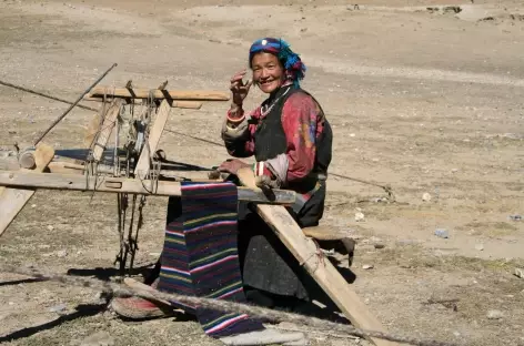 Tissage au milieu de nul part, Gugé Tibet