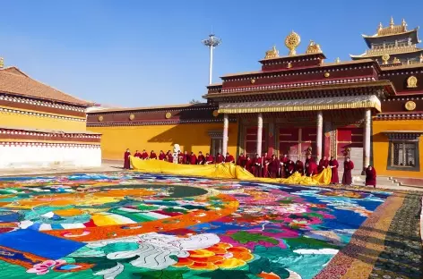 Grand thangka - Amdo
