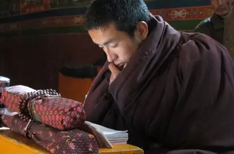 En plein cérémonie Tibet