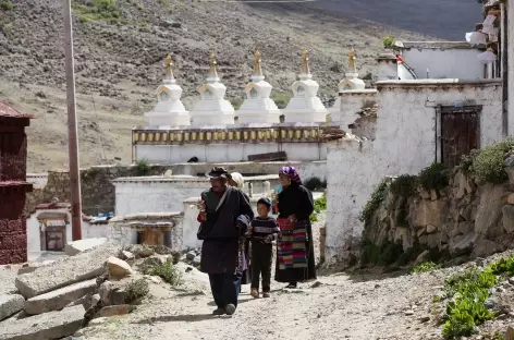 Village de Tsurphu - Tibet