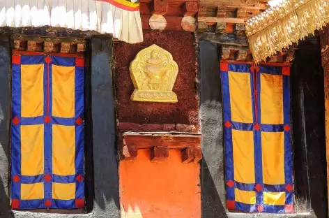 Détail du Jokhang - Tibet
