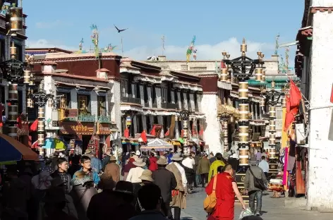 Sur le Barkhor - Tibet