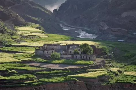 Village du tibet - Tibet