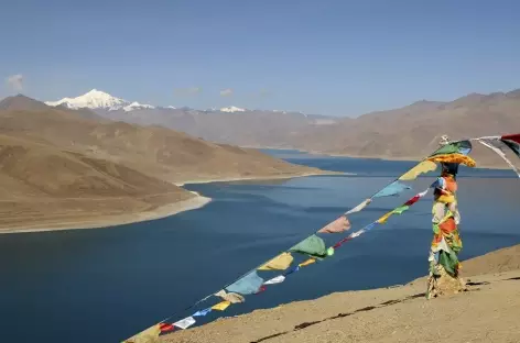 Vue sur le Yamdrok - Tibet