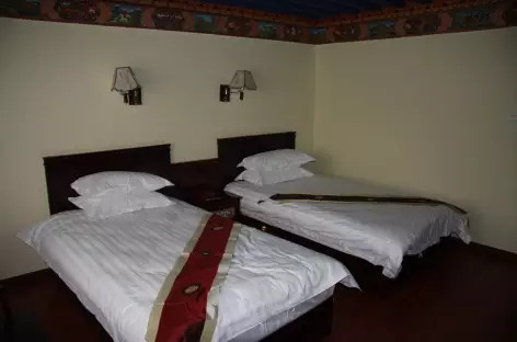 Exemple de chambre à Lhassa - Tibet