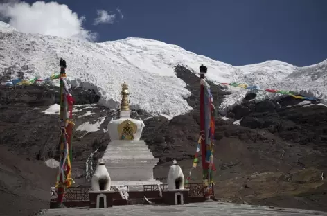 Depuis le Karo La sous le Glacier- Tibet