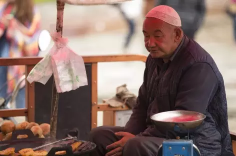 Vendeur à Xining - Amdo