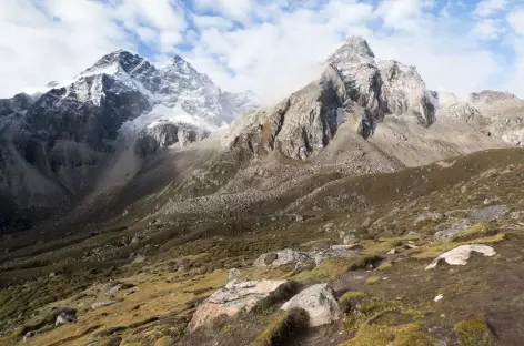 Descente du dernier col - Tibet