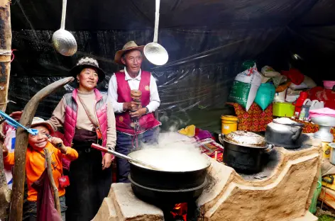 Famille nomade - Kham-Tibet