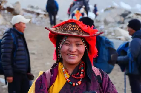 Coiffe de la région du Kailash