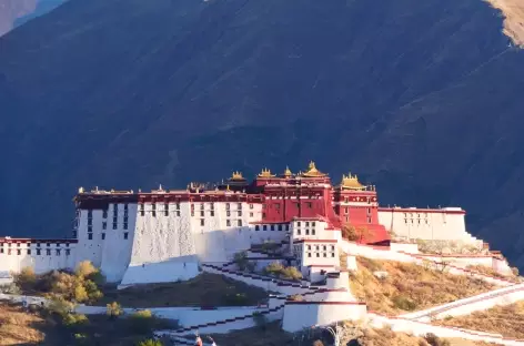 L'envers du Potala, Lhassa