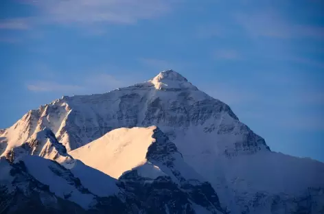 Lever de soleil sur Everest depuis Rongbuk