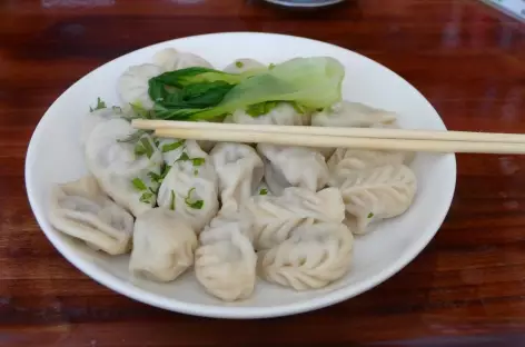 Plat de momo, Lhassa