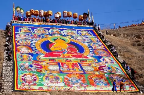 Grand thangka - Amdo