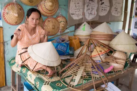 Delta du Mékong : marché flottant de Caï Rang  et Vinh Long