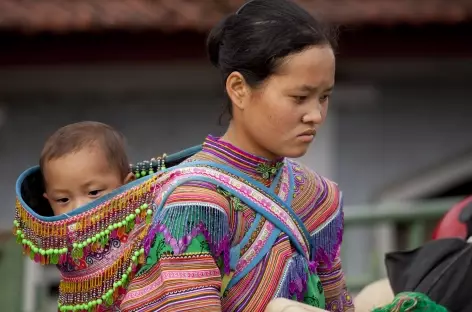 Marché de Bac Ha, route > Hanoï