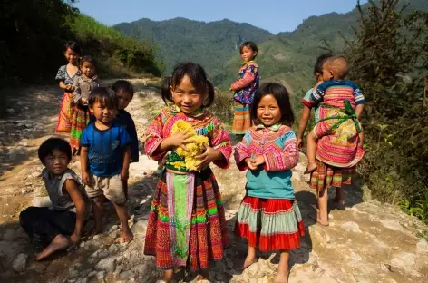 Minorités Hmongs fleuris - Vietnam