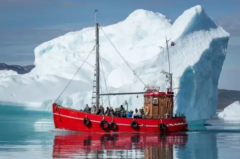 Navigation entre les icebergs - Groenland