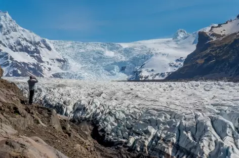 Glacier de Svínafellsjökull, Skaftafell - Islande