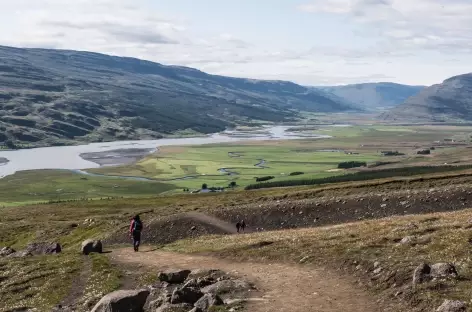 vue sur le lac de Lagarfjlot - Islande