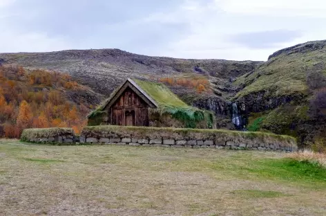 Ferme viking de Stöng, vallée de Thjórsárdalur - Islande