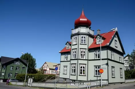 Centre-ville de Reykjavík, Islande