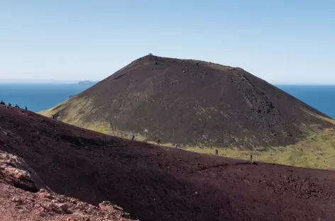 Mont Eldfell, îles Vestmann - Islande