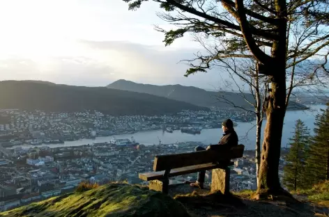 Sur les hauteurs de Bergen - Norvège