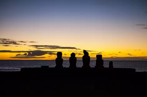 Site de Tahaï - Ile de Pâques