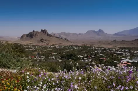 Vue depuis Niasar - Iran