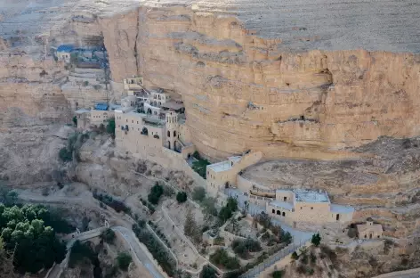 Monastère Saint Georges, dans le Wadi Qelt - Palestine